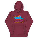 This Parrot Has Ceased To Be Unisex Hoodie