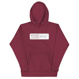 Synonym Definition Unisex Hoodie
