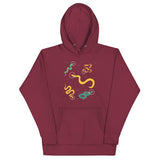 Snakes In Space Unisex Hoodie