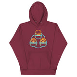 Rock Paper Scissors Paws Unisex Hoodie
