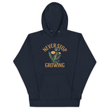 Never Stop Growing Unisex Hoodie