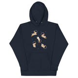 Bunnies In Space Unisex Hoodie