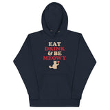 Eat Drink & Be Meowy Unisex Hoodie