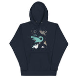 Cryptids In Space Unisex Hoodie
