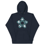 Rock Paper Scissors Lizard Spock Unisex Hoodie