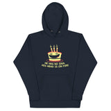 He Has No Idea His Head Is On Fire Unisex Hoodie