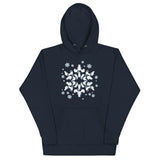 Cat Snowflake Unisex Hoodie