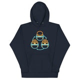 Rock Paper Scissors Paws Unisex Hoodie