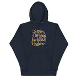 Quietly Thriving In Fictional Realms Unisex Hoodie