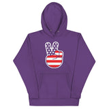 USA Peace Unisex Hoodie