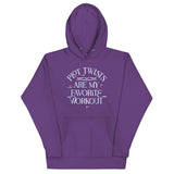 Plot Twists Are My Favorite Workout Unisex Hoodie