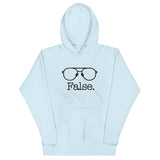 False Glasses Unisex Hoodie
