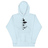 Space Ship Timeline Unisex Hoodie