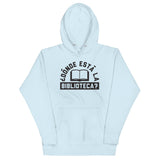 Donde Esta La Biblioteca? Unisex Hoodie