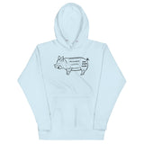 Tasty Pig Cuts Unisex Hoodie