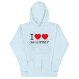 I Heart Heart Gallifrey Unisex Hoodie