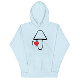 I Love Lamp Unisex Hoodie