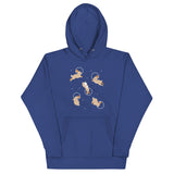 Bunnies In Space Unisex Hoodie