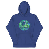 Water Lilies Police Box Unisex Hoodie