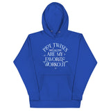 Plot Twists Are My Favorite Workout Unisex Hoodie