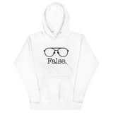 False Glasses Unisex Hoodie