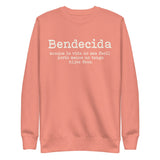 Premium Heritage Cotton Bendecida Madre Sweatshirt (Printed)