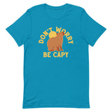 Don't Worry Be Capy Men's Signature Tee