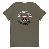 Lift Weights Eat Trash Men's Signature Tee