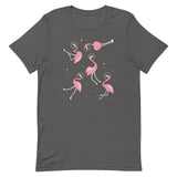 Flamingos In Space Men's Signature Tee
