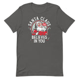 Santa Claus Believes In You Men's Signature Tee