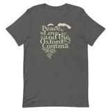 Peace, Love, And The Oxford Comma Men's Signature Tee