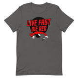 Live Fast Die Red Men's Signature Tee
