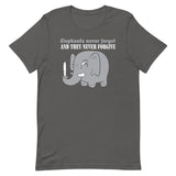 Elephants Never Forgive Men's Signature Tee