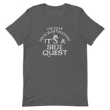 I'm Not Procrastinating, It's A Side Quest Men's Signature Tee