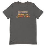 Writtin Directino Men's Signature Tee