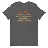 Money Buys Happiness Men's Signature Tee
