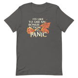 I'd Like To Use My Bonus Action To Panic Men's Signature Tee