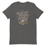 Wednesday's Child Is Full Of Woe Men's Signature Tee