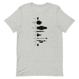 Space Ship Timeline Men's Signature Tee