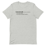 Inconceivable Definition Men's Signature Tee