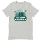 Bigfoot Hide And Seek Champion Men's Signature Tee