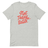 Not Today Satan Men's Signature Tee