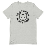 Don't Know Don't Care Men's Signature Tee