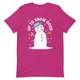 Up To Snow Good Men's Signature Tee