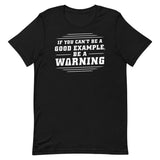 Be A Warning Men's Signature Tee
