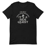 I'm Not Procrastinating, It's A Side Quest Men's Signature Tee