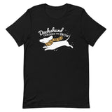 Dachshund Through The Snow Men's Signature Tee