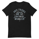 Plot Twists Are My Favorite Workout Men's Signature Tee