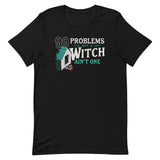 99 Problems But A Witch Ain't One Men's Signature Tee