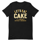 Let's Eat Cake Men's Signature Tee